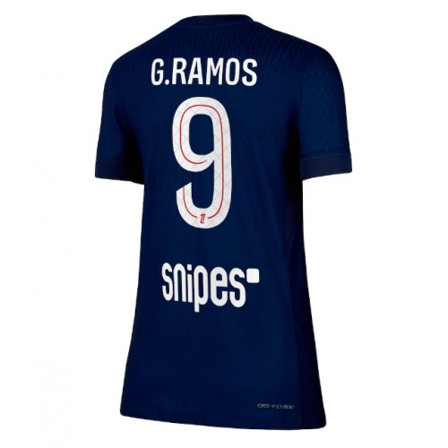 Paris Saint-Germain Goncalo Ramos #9 Replika Hemmatröja Dam 2025-26 Kortärmad